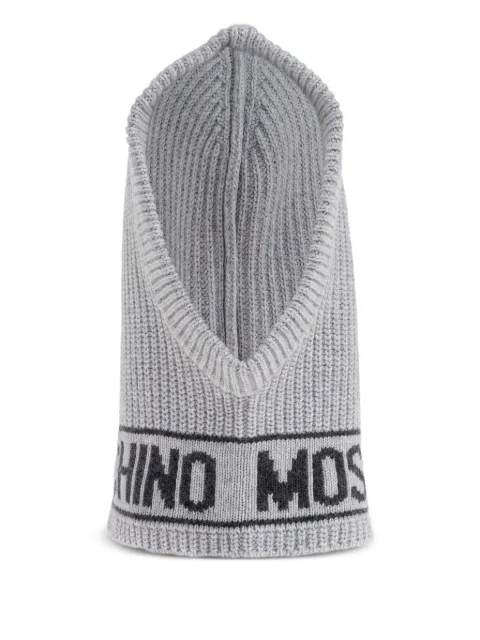 Moschino logo-band balaclava 