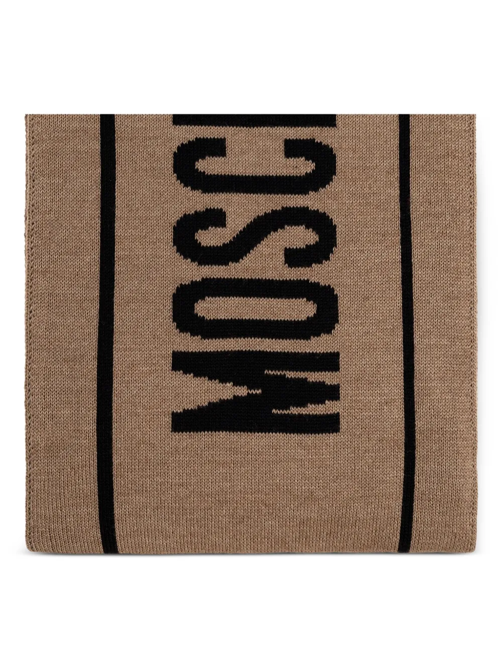 Moschino Intarsia sjaal Beige
