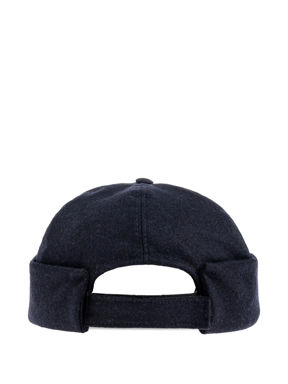 Moschino logo-tag adjustable beanie Blauw