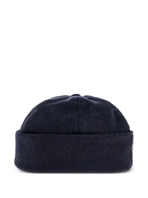 Moschino logo-tag adjustable beanie
