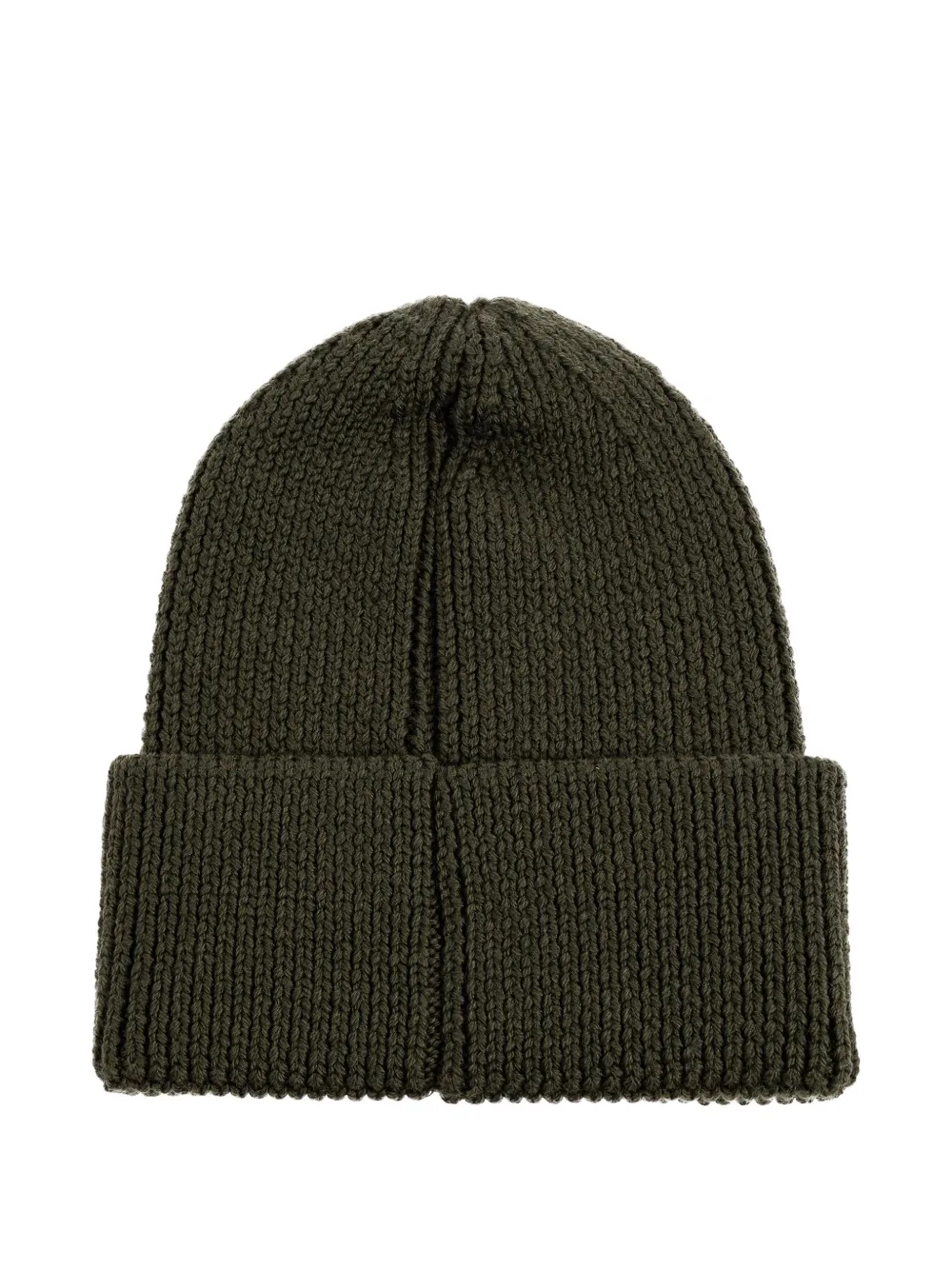 Moschino barcode-detail beanie Groen