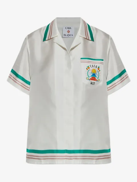 Casablanca Casa Way silk shirt
