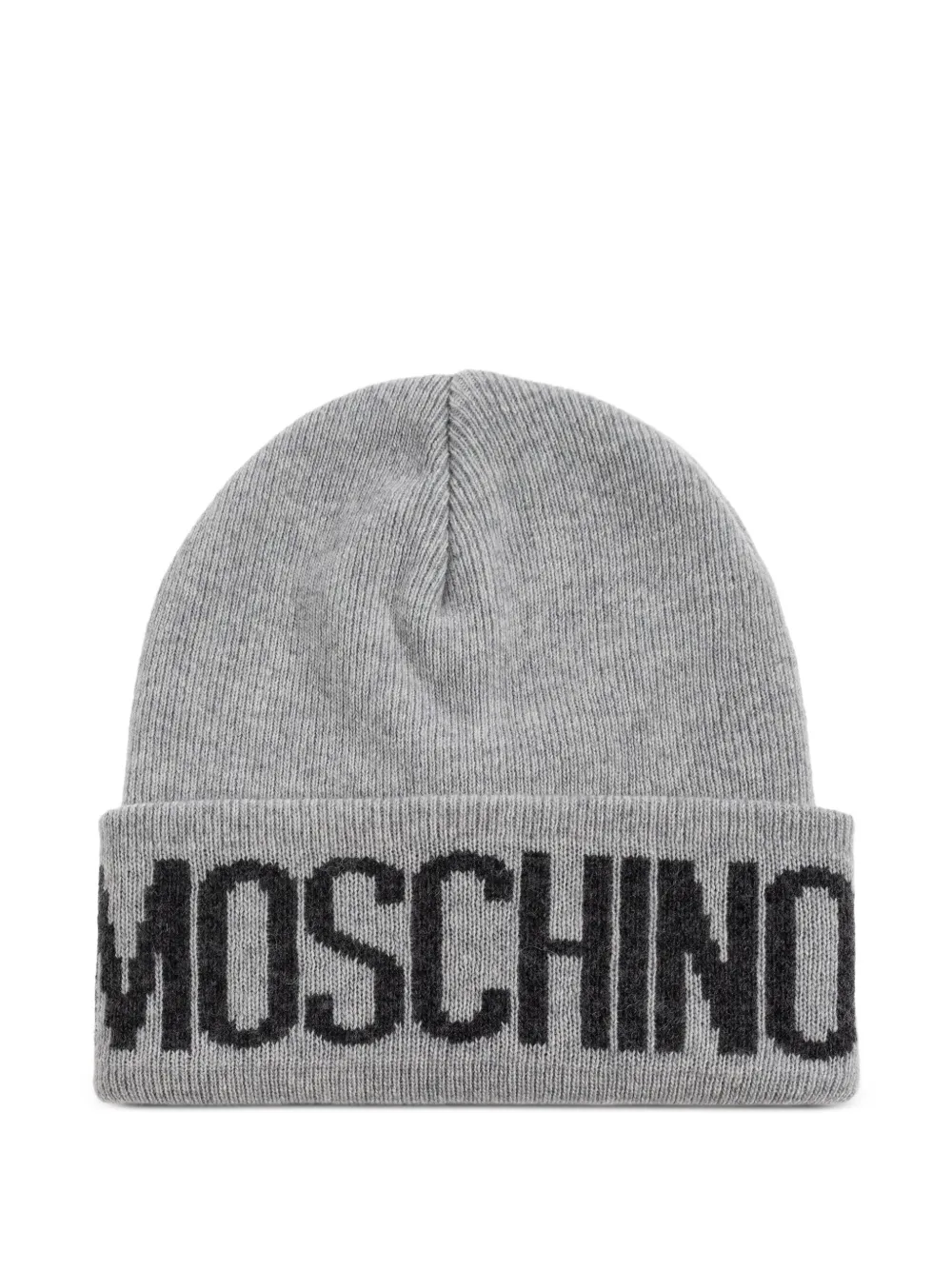 Moschino Muts met logodetail Grijs