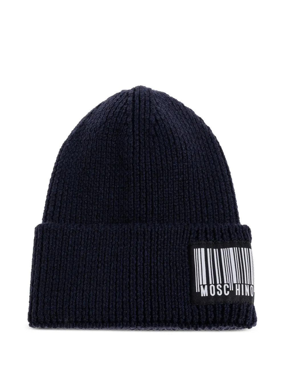 Moschino Muts met barcode-detail Zwart