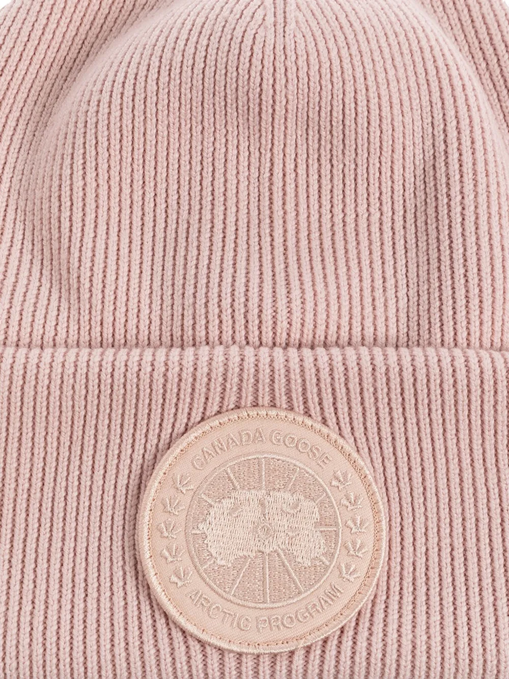 Canada Goose Geribbelde muts Roze