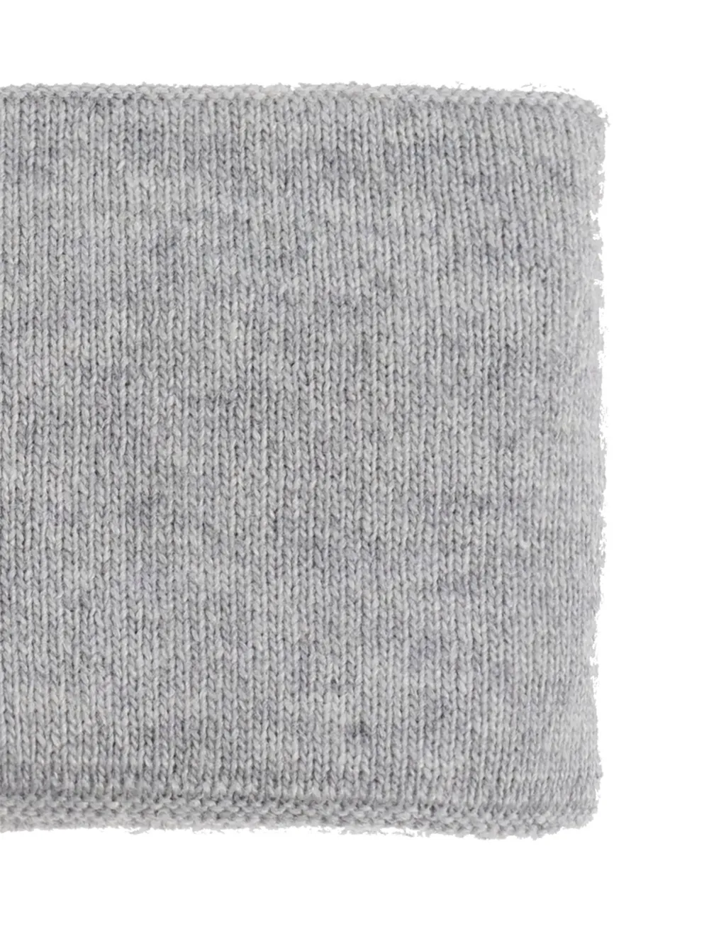 Moschino Logo-intarsia Headband In Gray