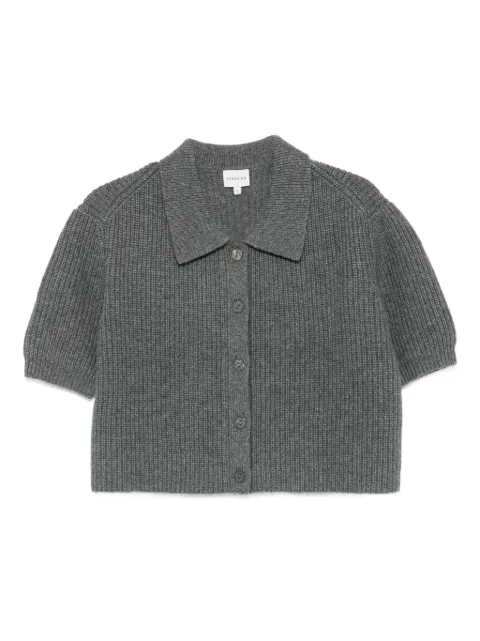 HERSKIND ribbed short-sleeve cardigan
