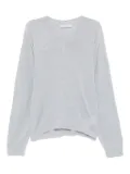 OUR LEGACY V-neck long-sleeved sweater - Blue