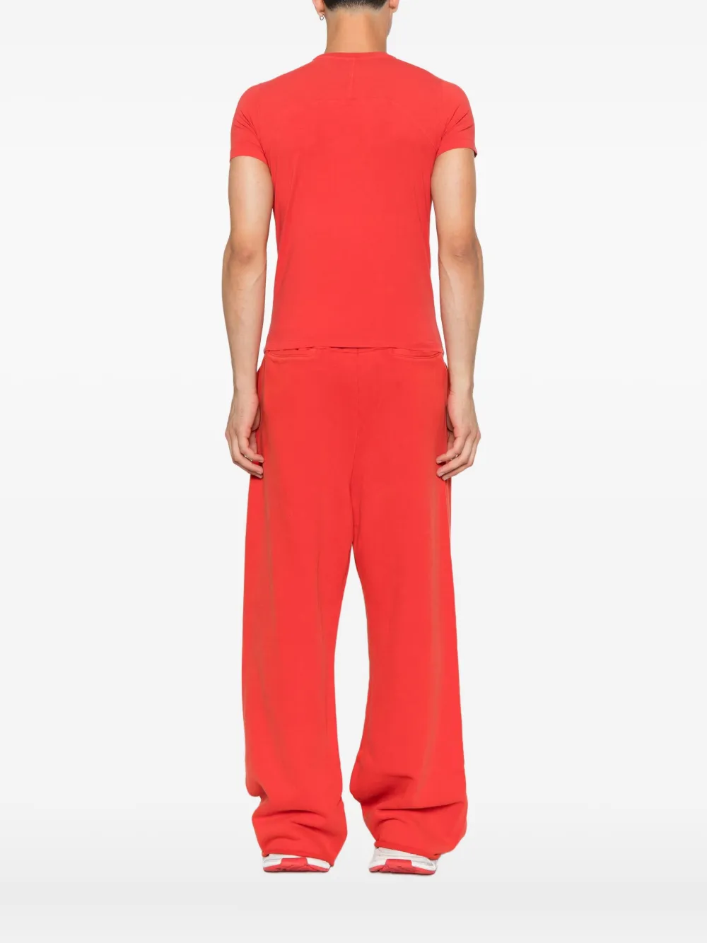 ENTIRE STUDIOS T-shirt met raglanmouwen Rood