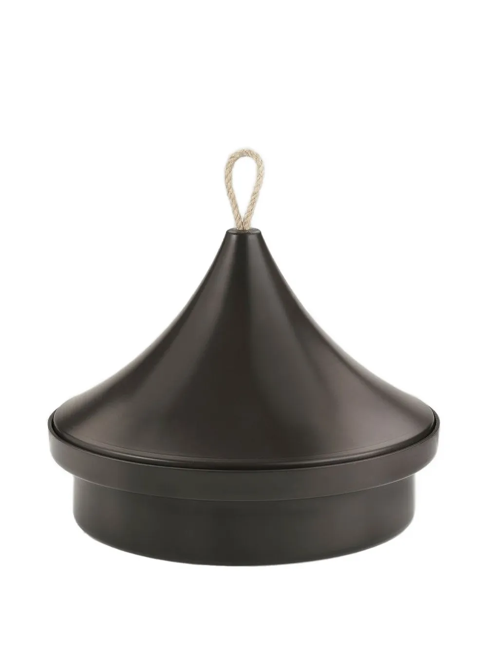 Knindustrie Conical-lidded Food Container In Brown