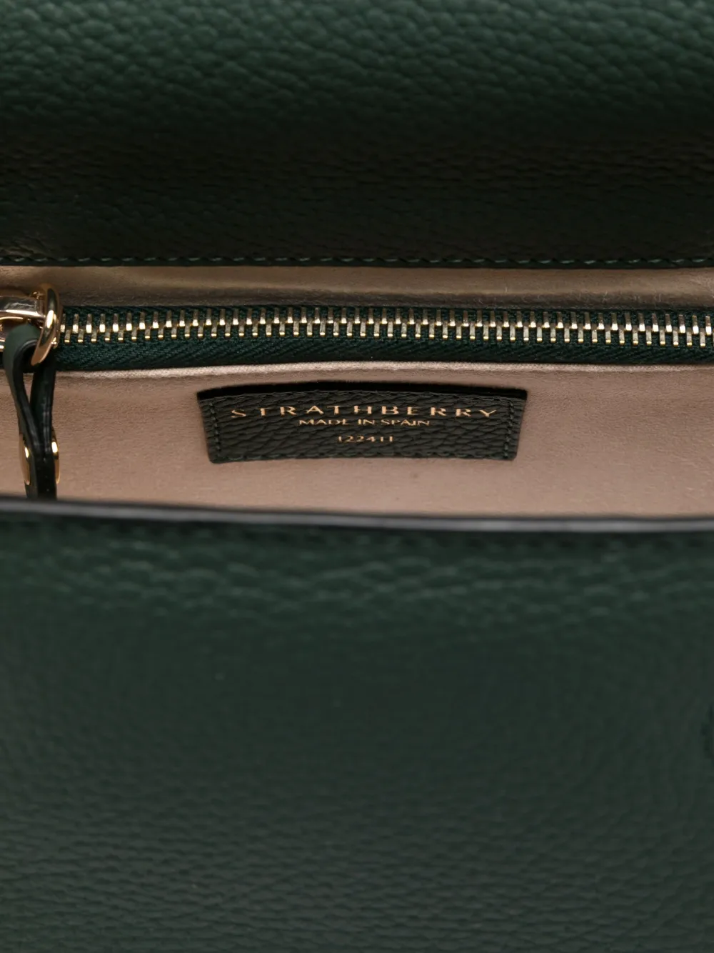 Strathberry Mosaic Tote Bag In Green