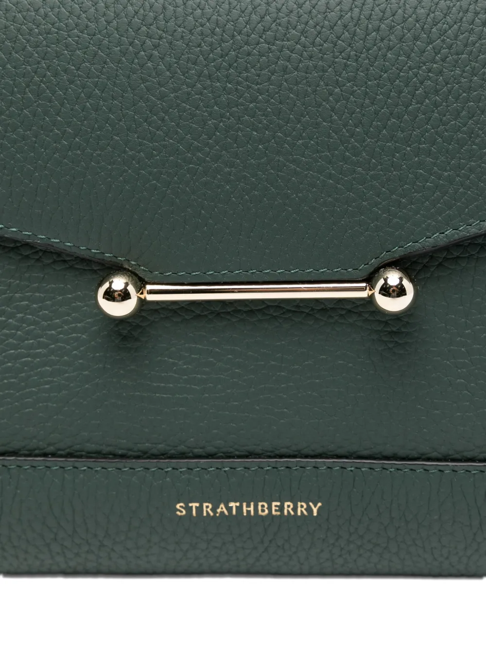 Strathberry Mosaic Tote Bag In Green