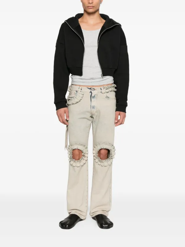 スウェット・トレーナー ENTIRE STUDIOS BLACK SWEATSHIRT IN ORGANIC COTTON ENTIRE STUDIOS Organic Cotton Sweatshirt | Black | FARFETCH