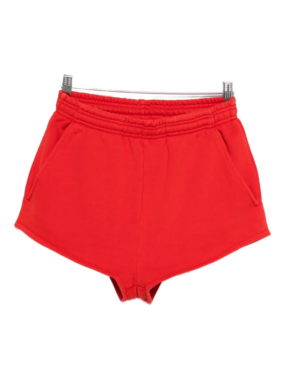Entire Studios Pocket-detail Elasticated-waist Shorts In Red