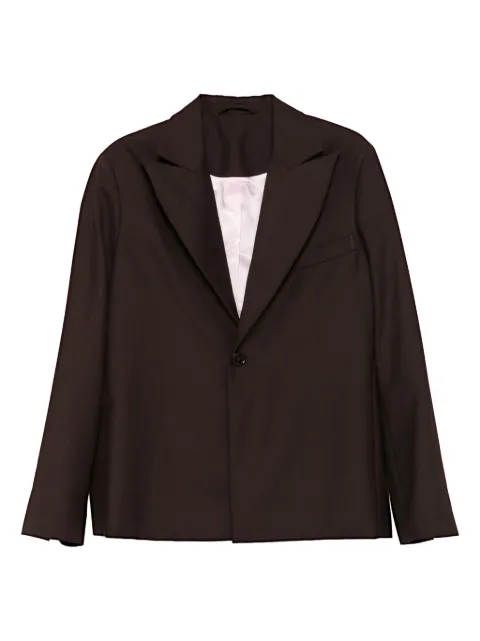Séfr peak-lapels blazer