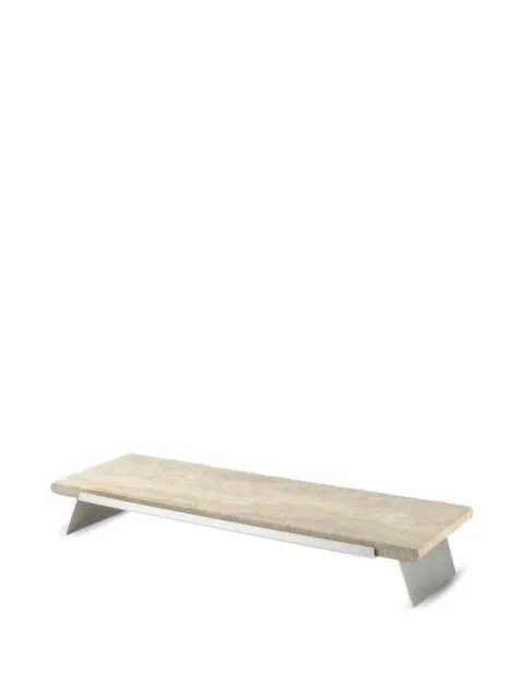 knindustrie Travertine wood centerpiece