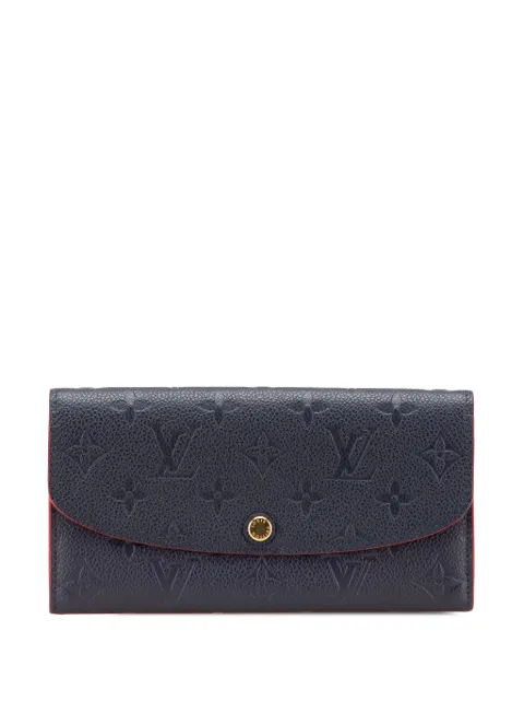 Louis Vuitton Pre-Owned 2020 モノグラム アンプラント エミリー ウォレット 長財布