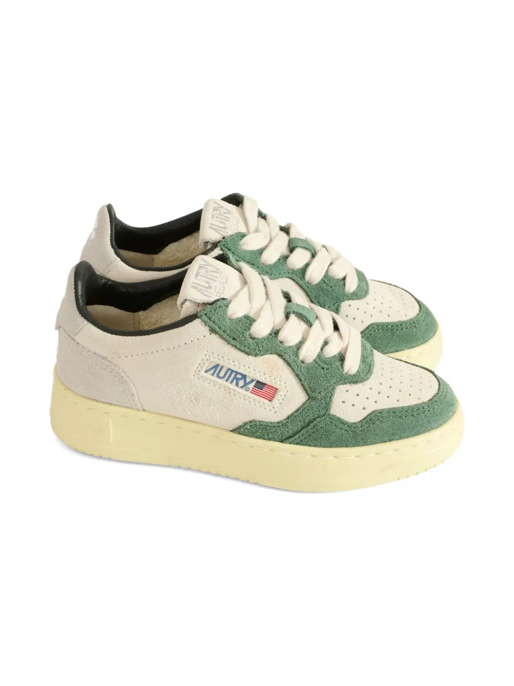 Autry Kids Medalist suede sneakers Neutrals