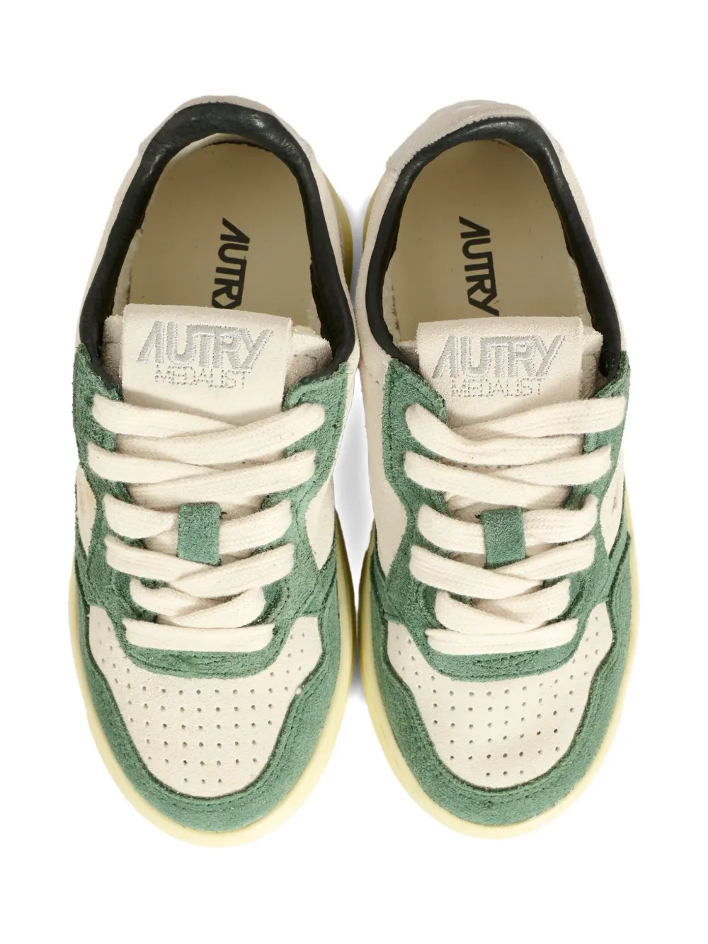 Autry Kids Medalist suede sneakers Neutrals