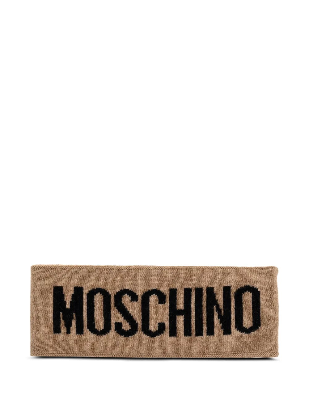 Moschino Haarband met logo Bruin