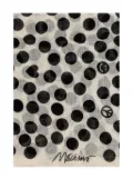 Moschino polka-dot pattern scarf - White