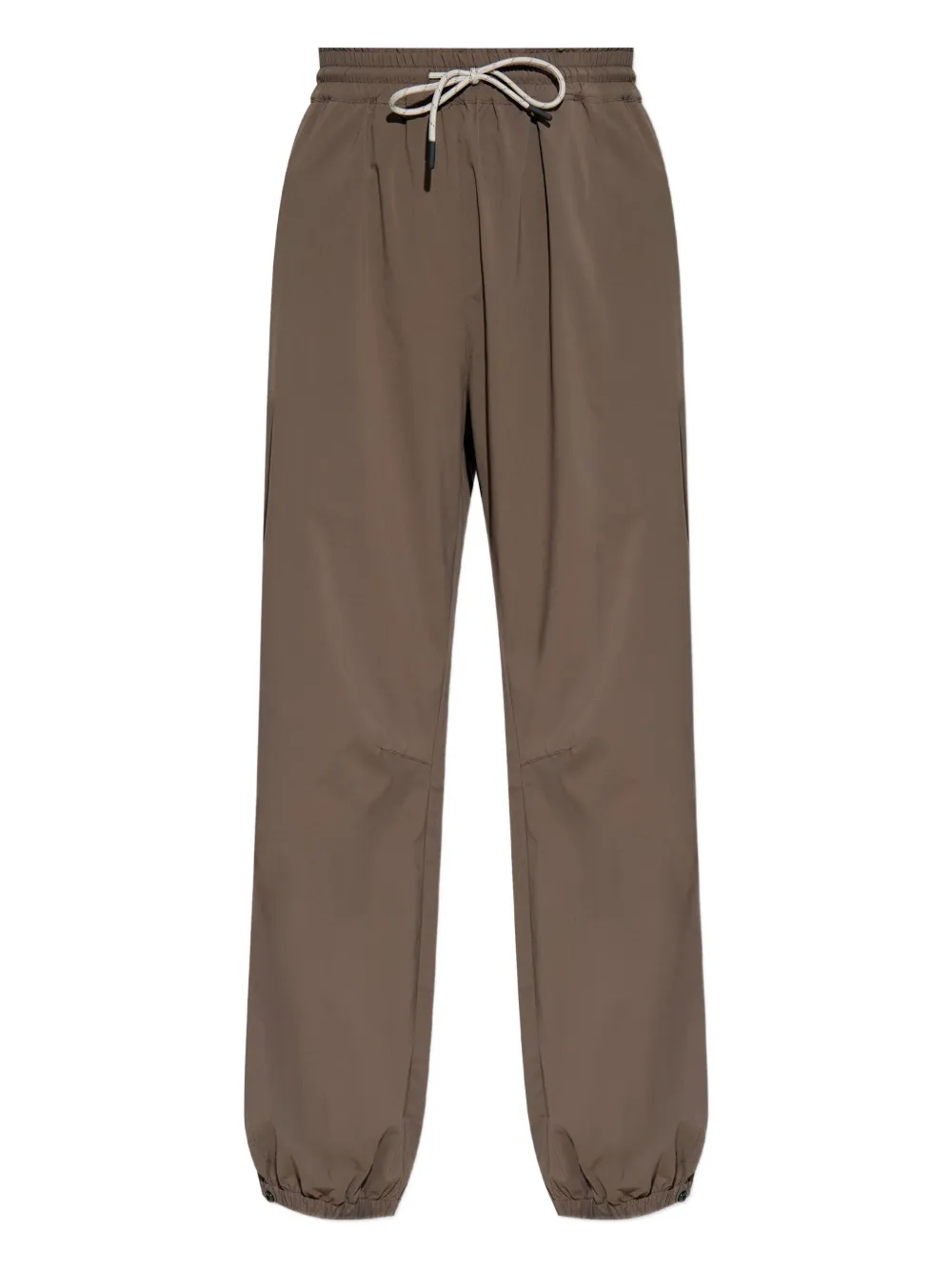 RETHINKIT STUDIOS elasticated-cuff drawstring track pants | Brown | Image 1
