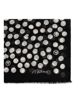 美品 ✧*。 MOSCHINO マフラー✧*。 レッド（赤）系 Moschino(モスキーノ) マフラー・ストール