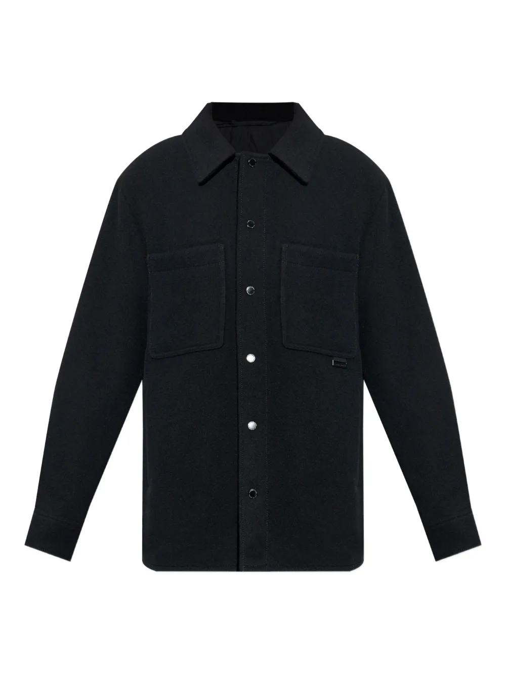 Canada Goose Balas button-fastening patch-pocket overshirt Zwart