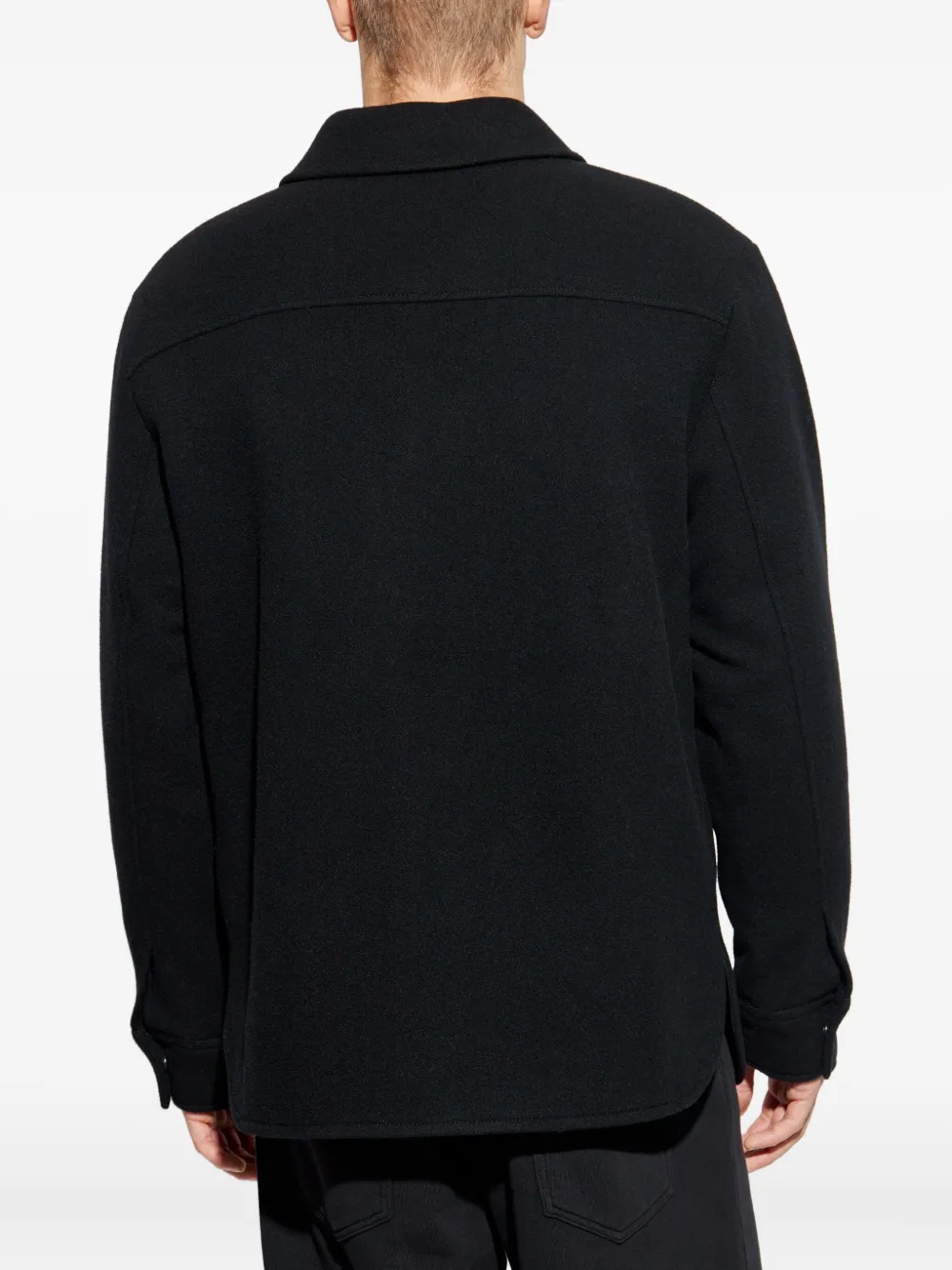 Canada Goose Balas button-fastening patch-pocket overshirt Zwart