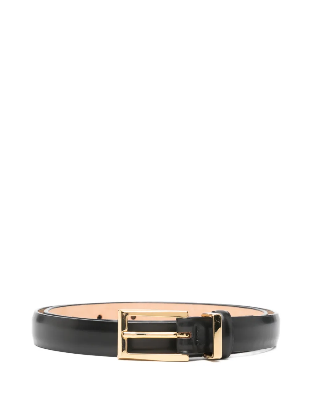 Magda Butrym leather buckle belt Zwart