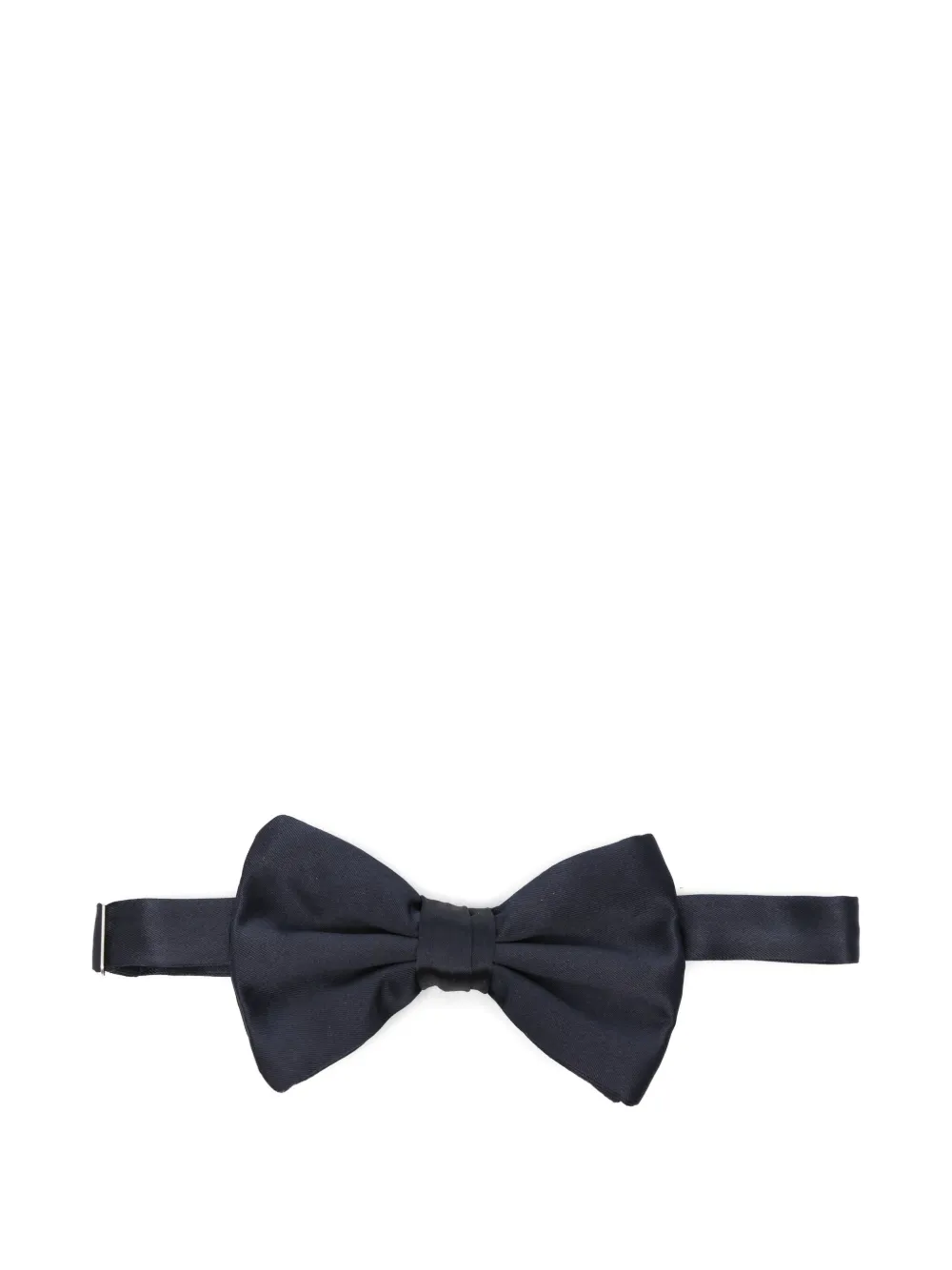 Giorgio Armani Zijden vlinderdas Blauw