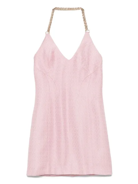 Versace Pre-Owned 2000s chain halter dress