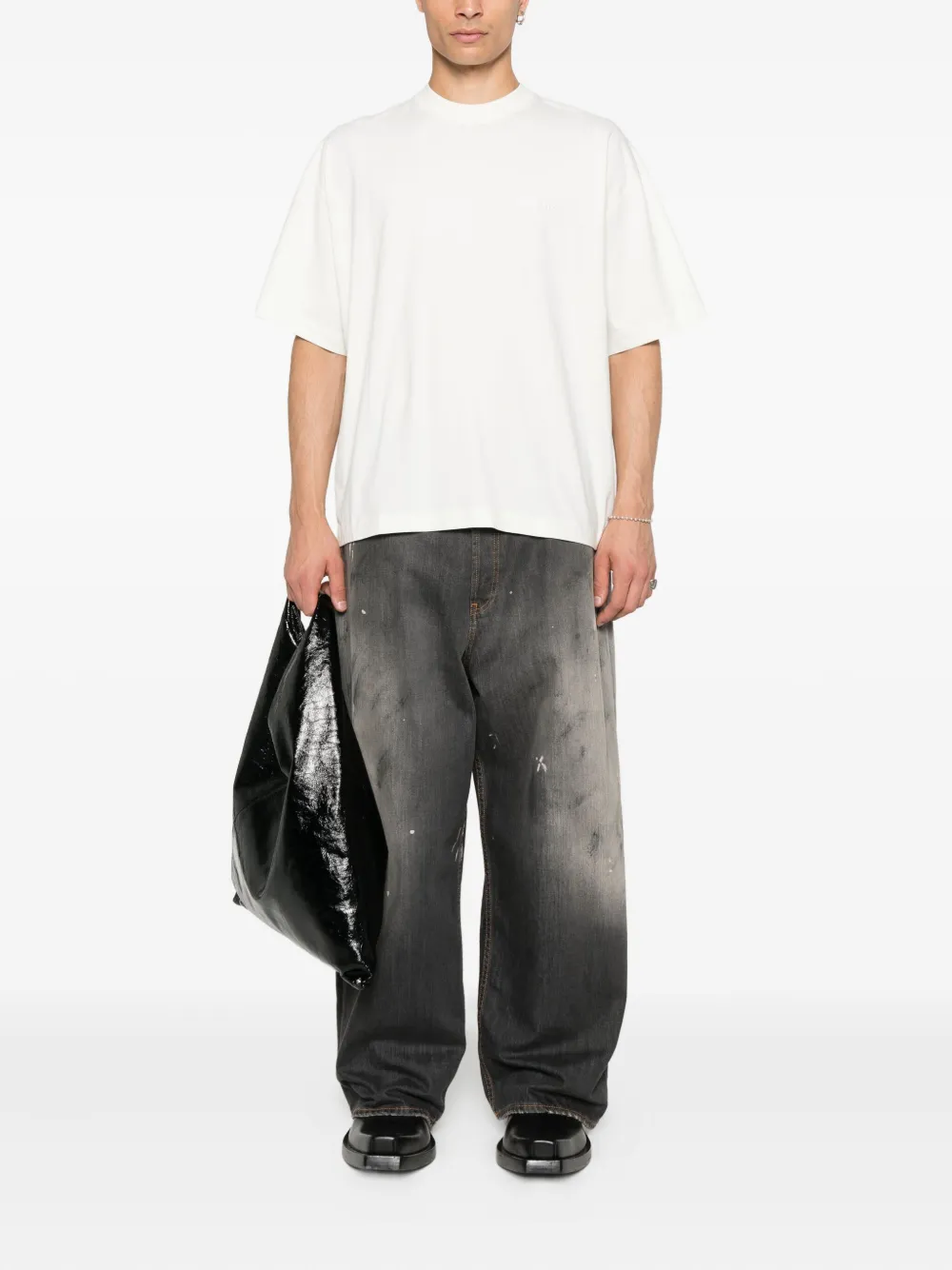 VETEMENTS Katoenen T-shirt Wit