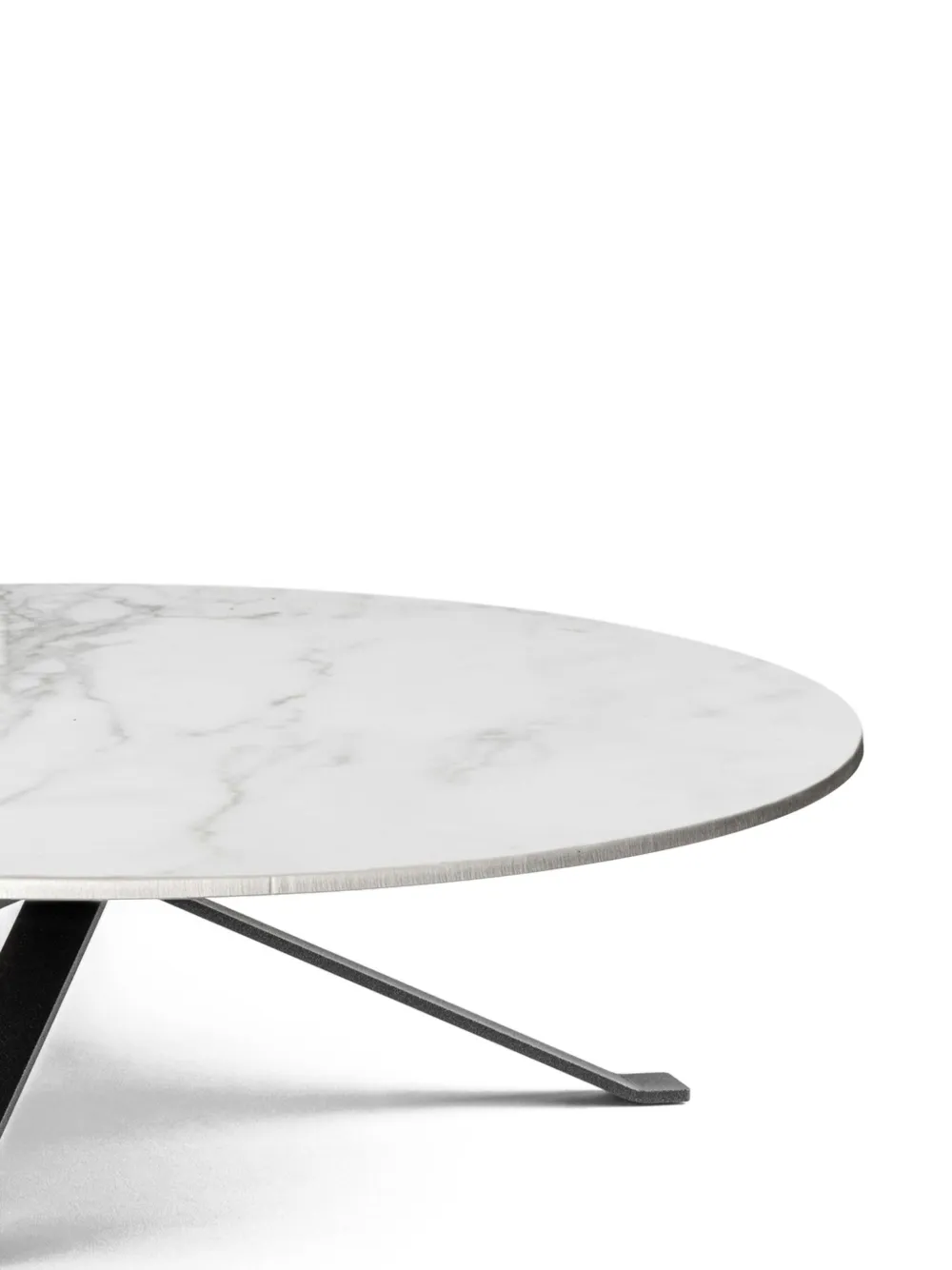 Knindustrie round-design coffee table - Wit