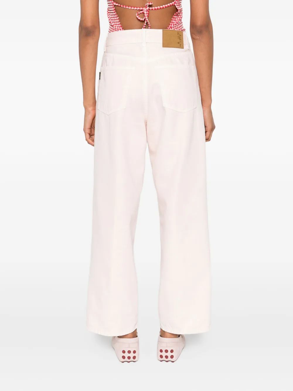 Haikure Jeans van biologisch katoen Roze