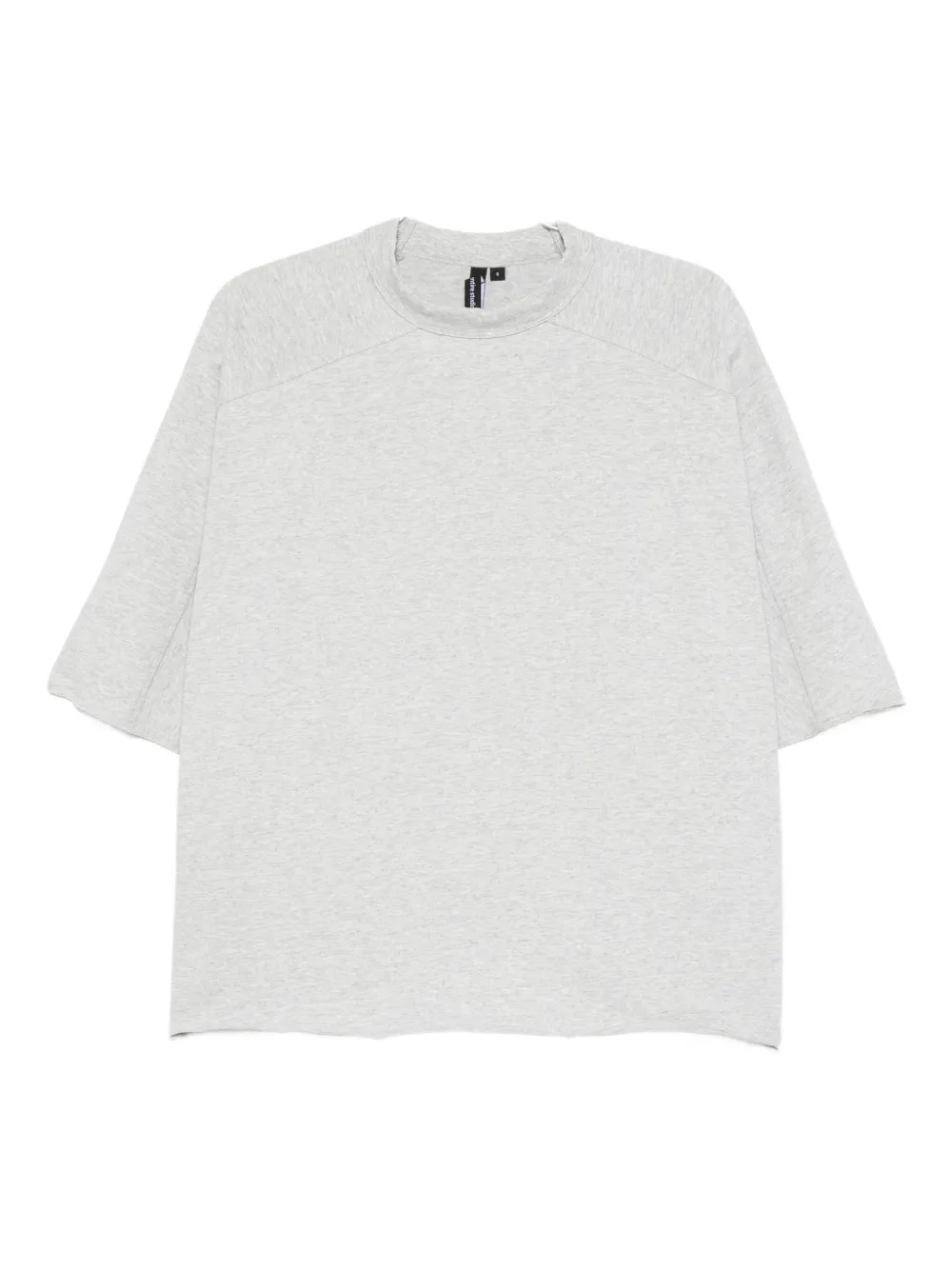 Entire Studios Raglan-sleeve Cotton T-shirt In Gray