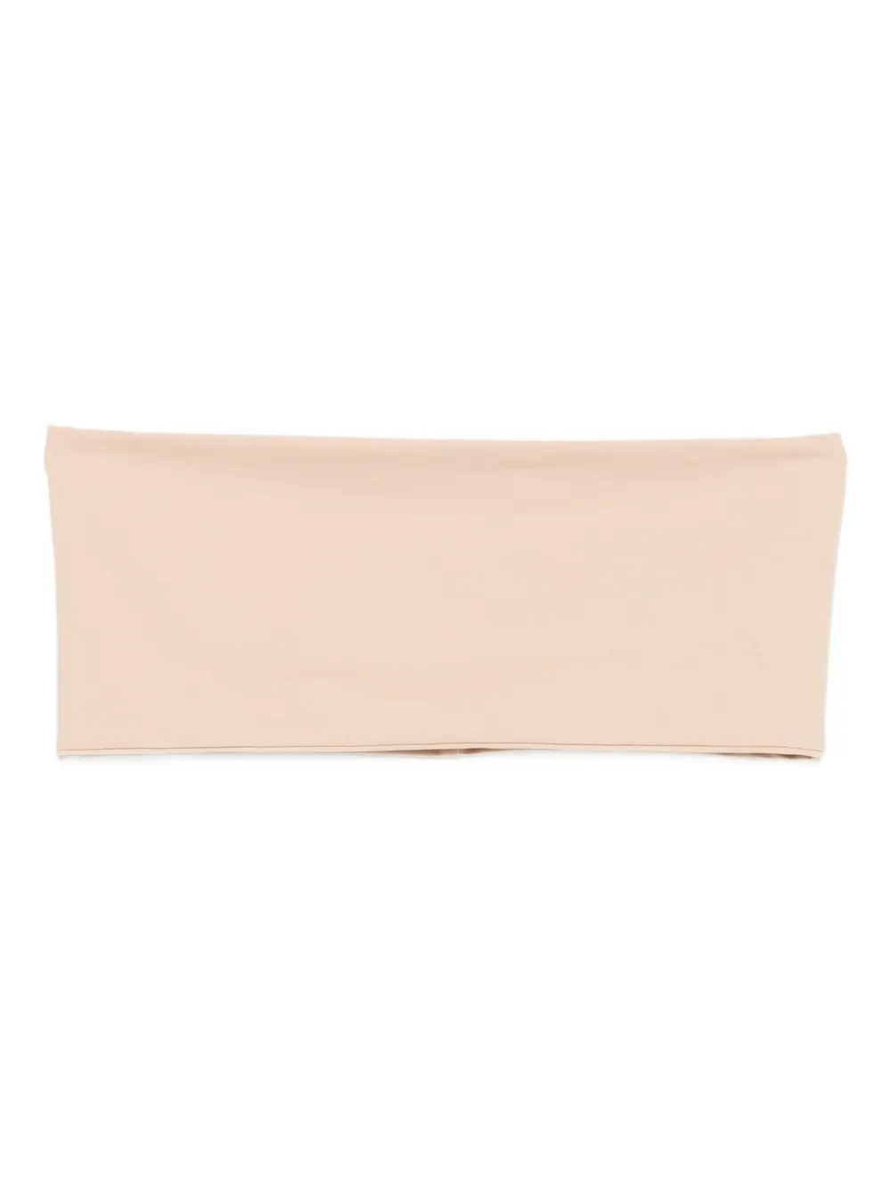 Herskind Velvet Tube Top In Yellow