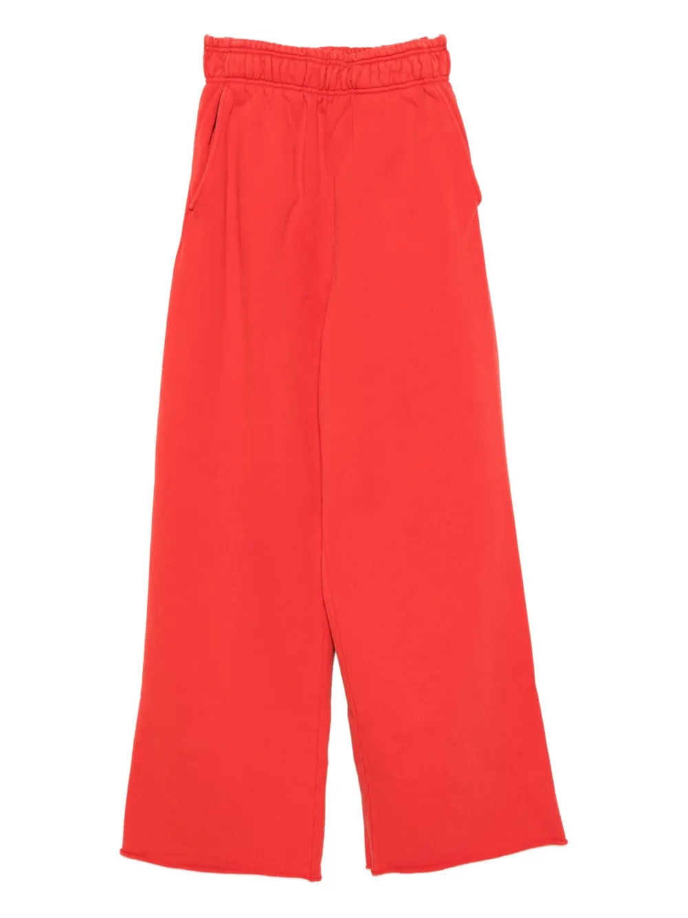 Entire Studios Elastic-waistband Side-pocket Pants In Red