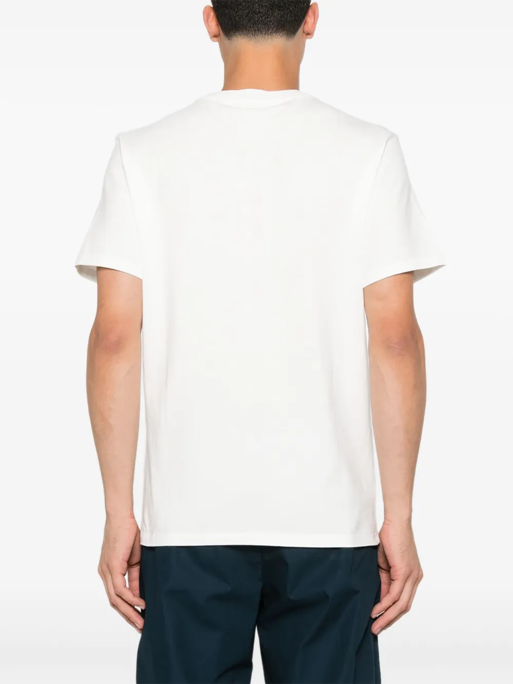 Kenzo T-shirt met geborduurde bloemen Wit