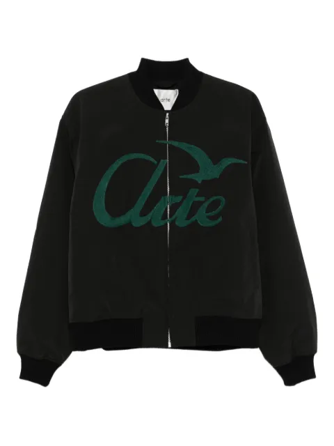 Arte Antwerp Logo Bird bomber jacket