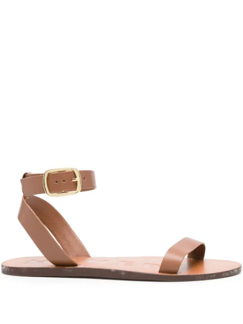 Manebi Chloe single-band buckle sandals