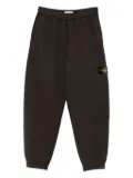 Stone Island 6200004 logo-patch cuffed trousers - Grey