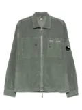 C.P. Company Lens-detail corduroy shirt jacket - Green