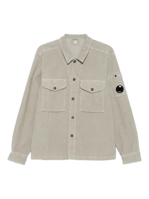 C.P. Company Lens-detail corduroy shirt jacket 
