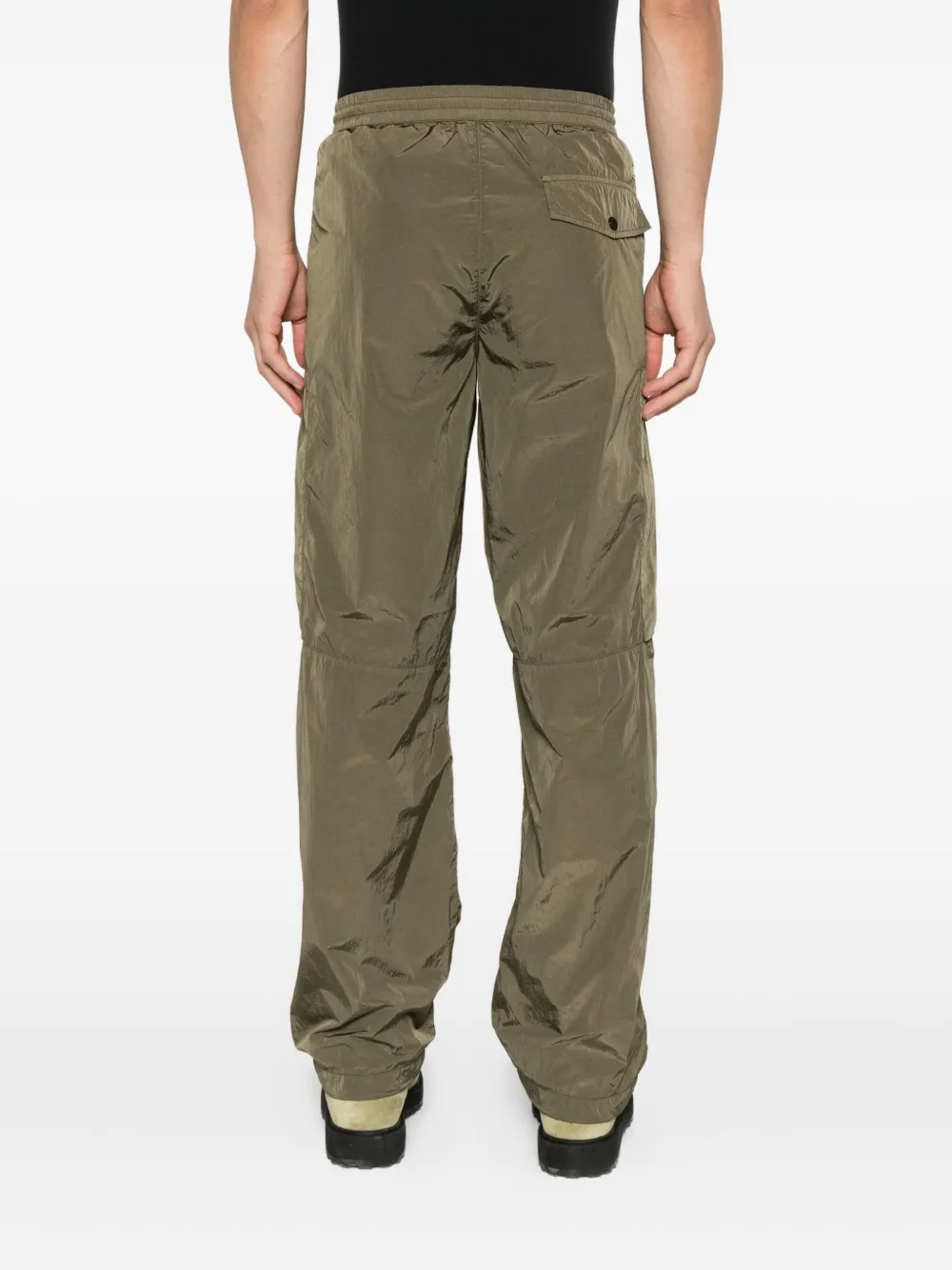 C.P. Company Broek met zakdetail Groen