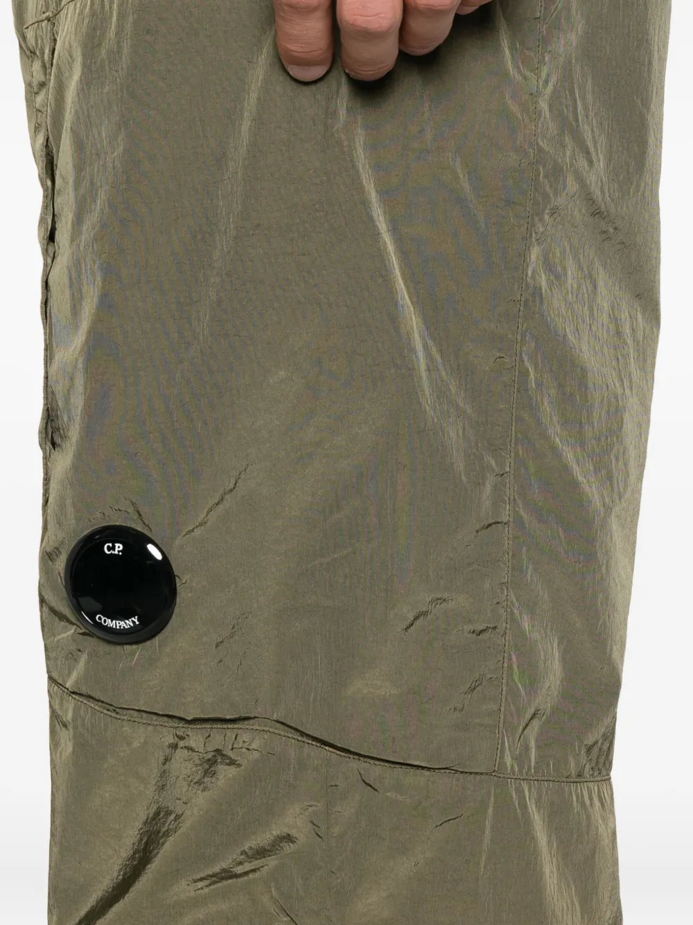 C.P. Company Broek met zakdetail Groen