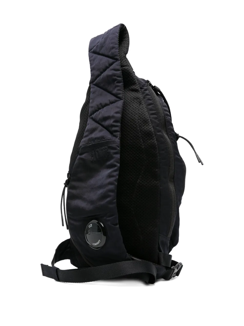 C.p. Company Drawstring-fastening Crossbody Backpack In Blue