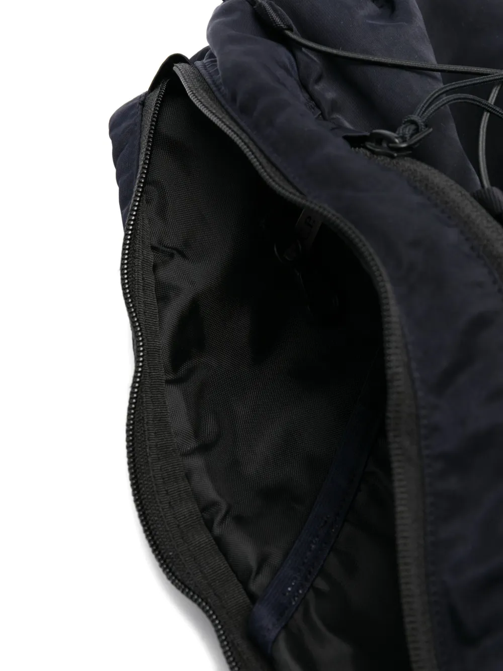 C.p. Company Drawstring-fastening Crossbody Backpack In Blue
