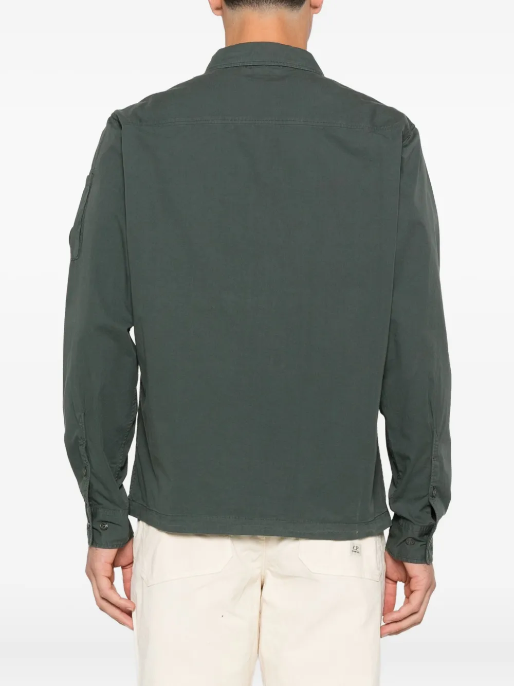 C.P. Company Jack met rits Groen