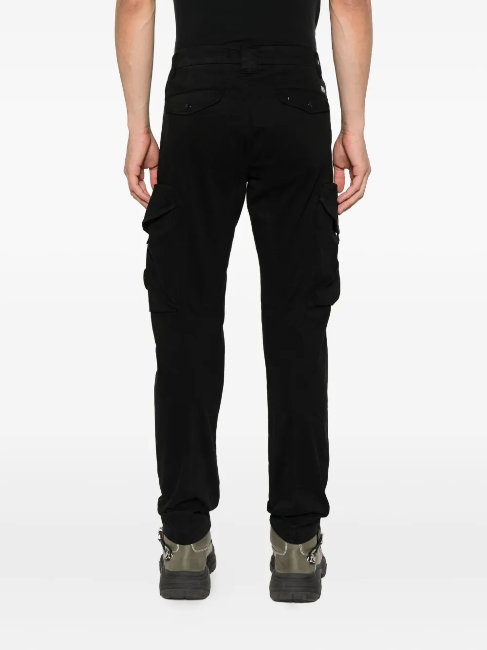 C.P. Company Cargo broek met Lens-detail Zwart